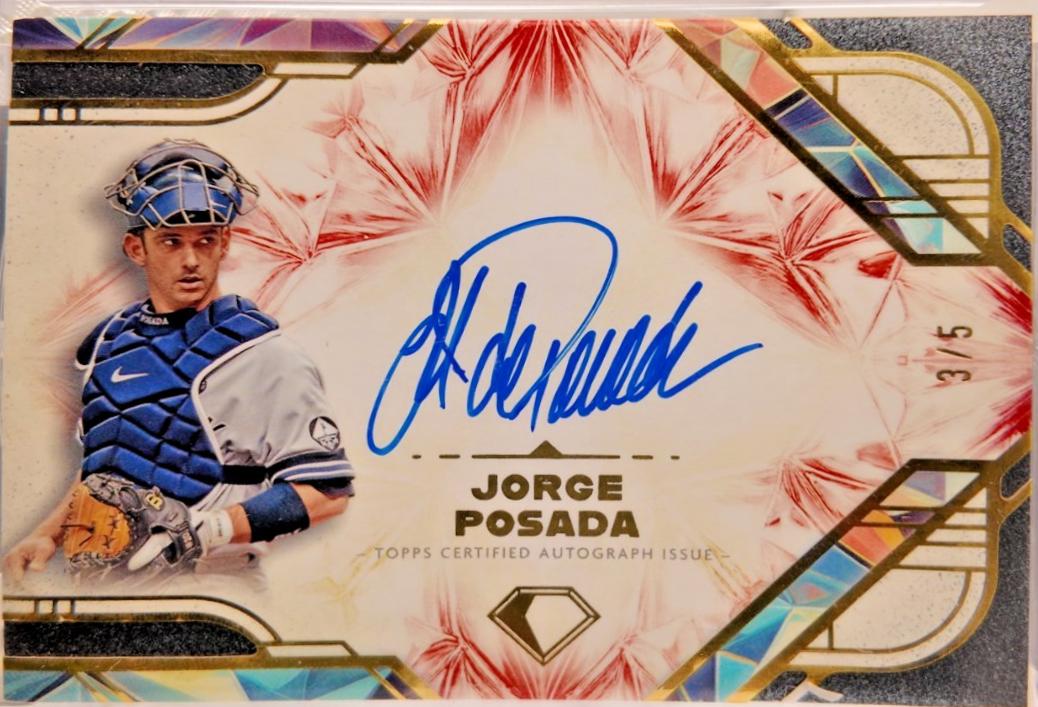 Jorge Posada [Red] #DIA-JP