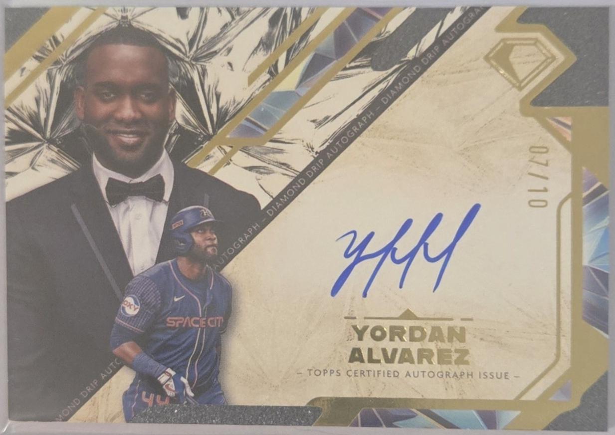 Yordan Alvarez [Black] #DDA-YA