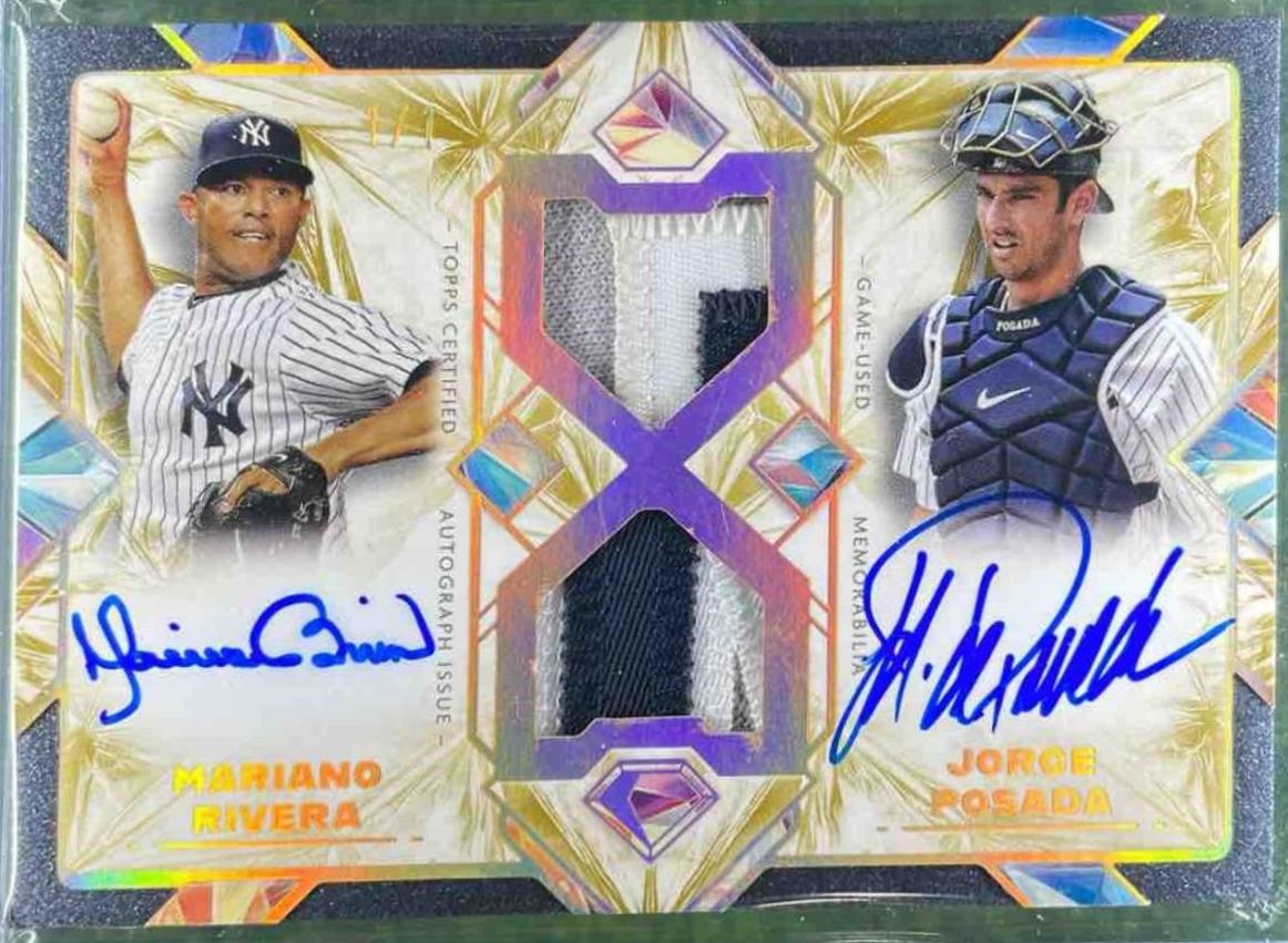Jorge Posada / Mariano Rivera [Gold] #DPAR-RP