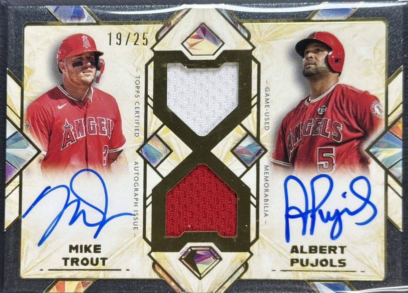Mike Trout / Albert Pujols #DPAR-TP