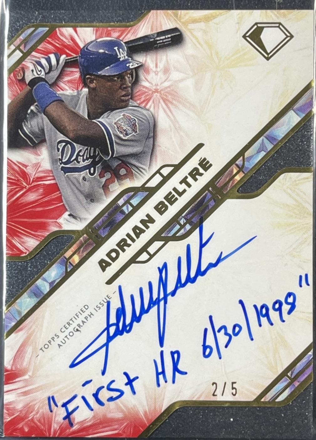 Adrian Beltre [Red] #IFA-AB