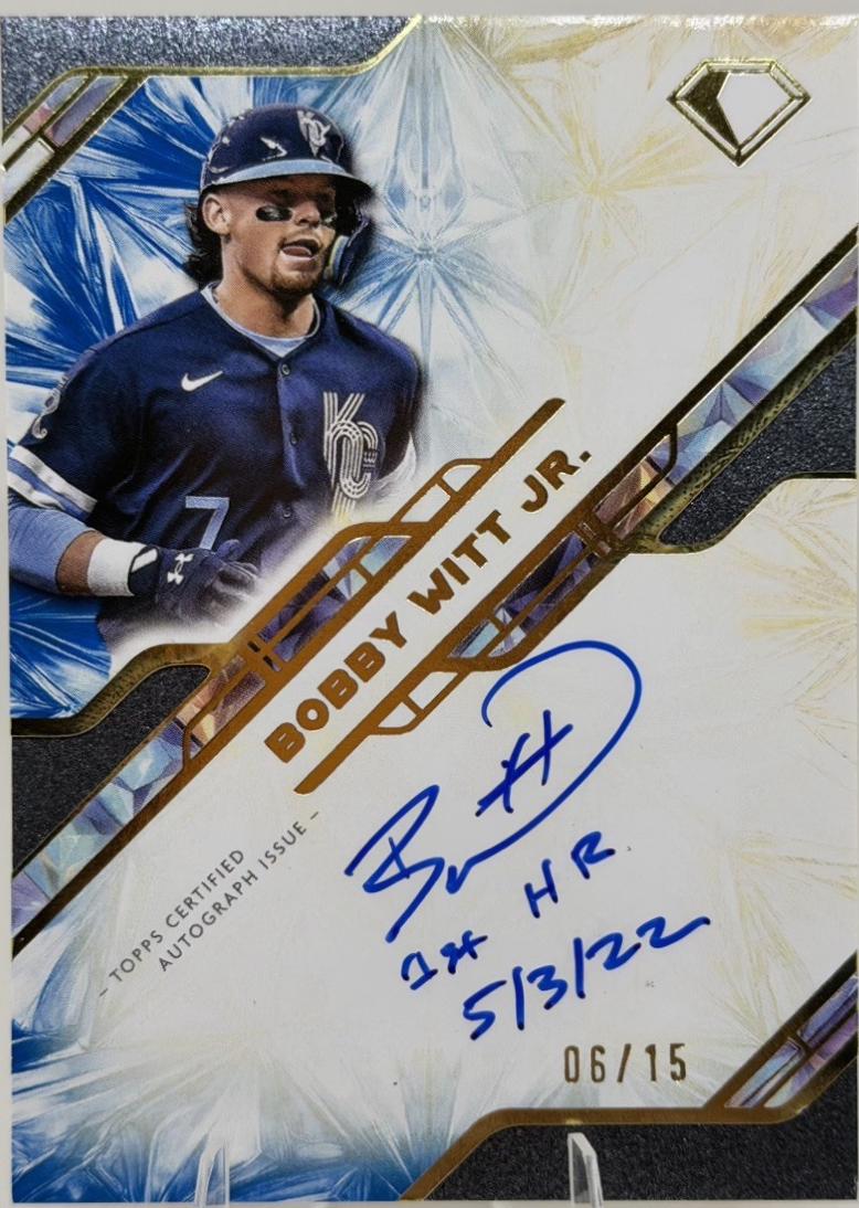 Bobby Witt Jr. [Blue] #IFA-BWJ