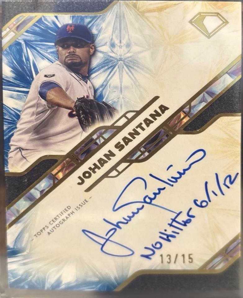 Johan Santana [Blue] #IFA-JSA