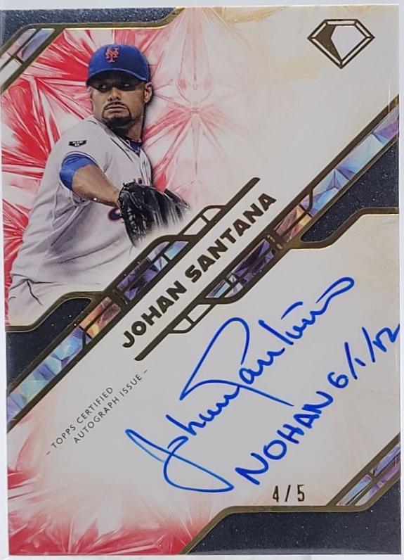 Johan Santana [Red] #IFA-JSA