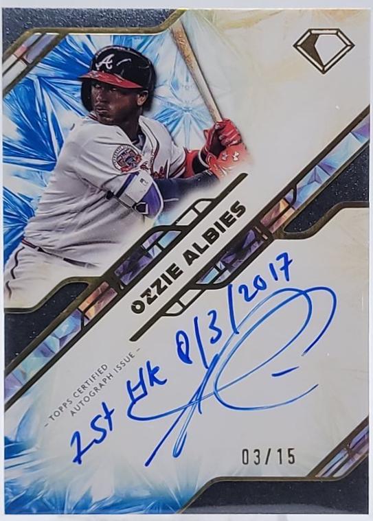 Ozzie Albies [Blue] #IFA-OA