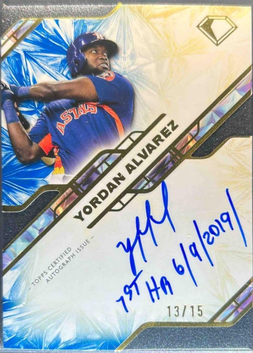 Yordan Alvarez [Blue] #IFA-YA