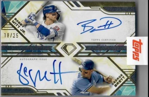Bobby Witt Jr. / George Brett #IDA-WB
