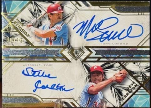 Mike Schmidt / Steve Carlton [Black] #IDA-SC