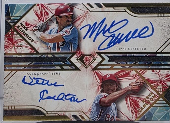 Mike Schmidt / Steve Carlton [Red] #IDA-SC