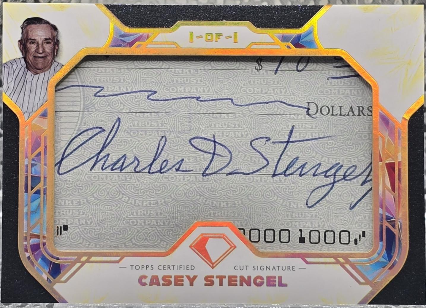 Casey Stengel #ICS-CS