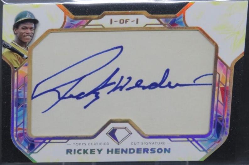 Rickey Henderson #ICS-RH