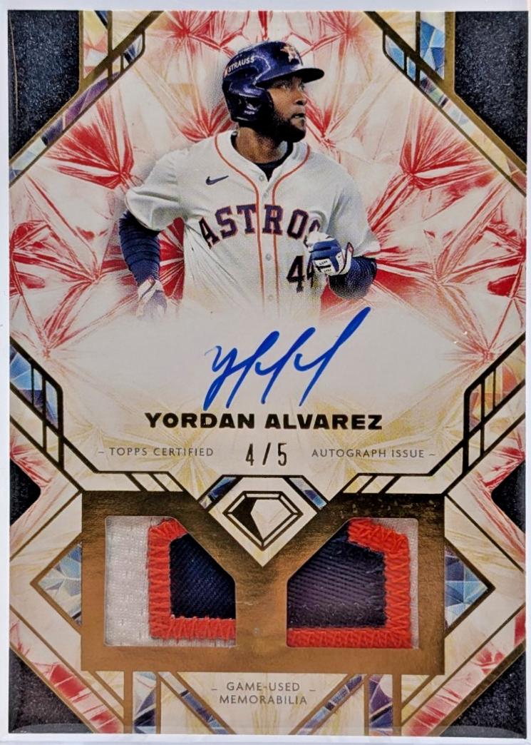 Yordan Alvarez [Red] #SPDRA-YA