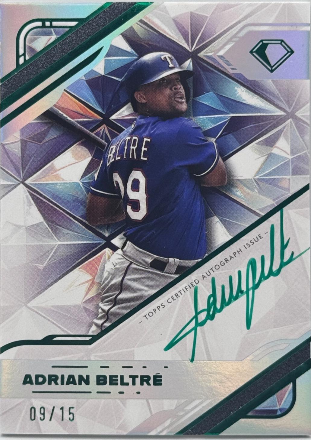 Adrian Beltre [Green Ink] #WPA-AB
