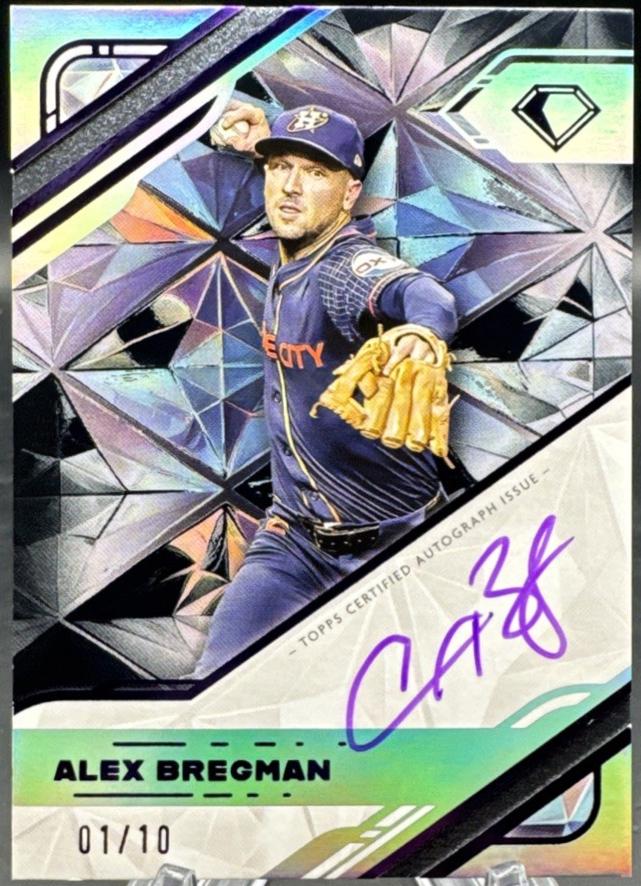 Alex Bregman [Purple Ink Black] #WPA-ABR