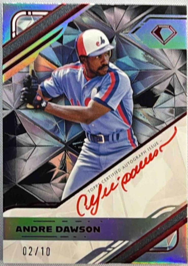 Andre Dawson [Red Ink Red] #WPA-AD