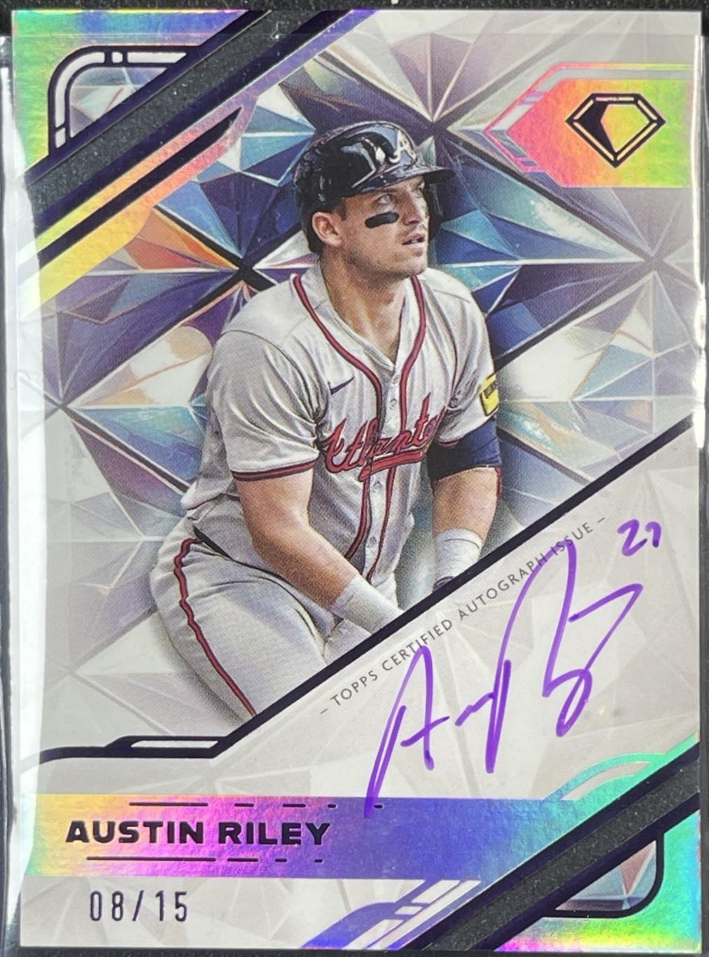 Austin Riley [Purple Ink] #WPA-AR