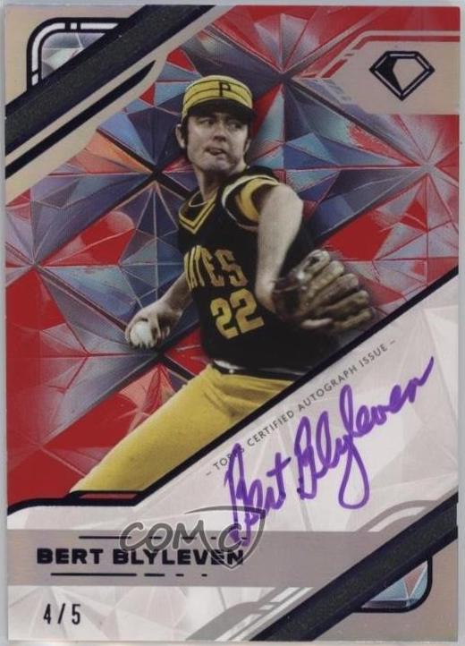Bert Blyleven [Purple Ink Red] #WPA-BB