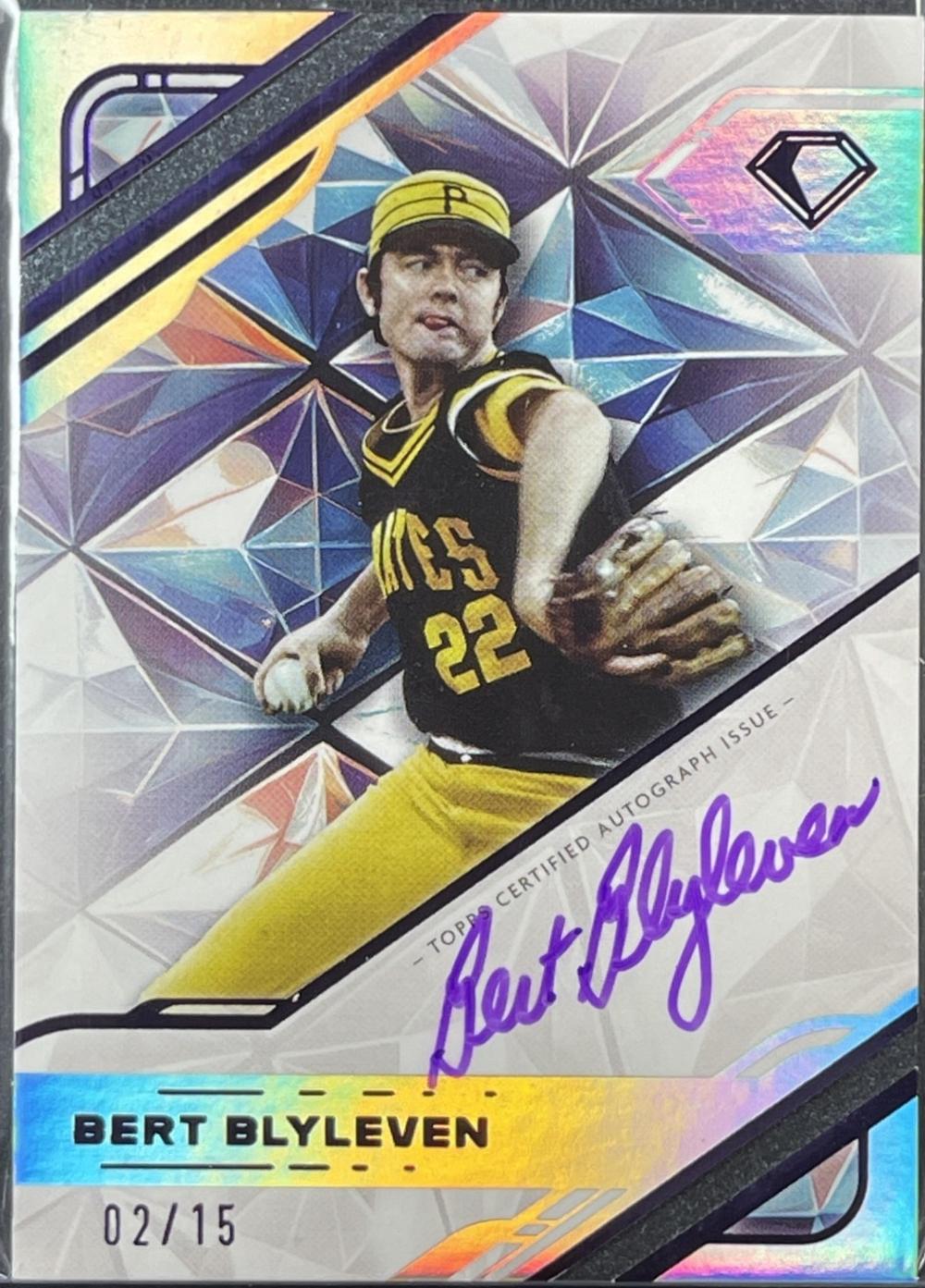 Bert Blyleven [Purple Ink] #WPA-BB