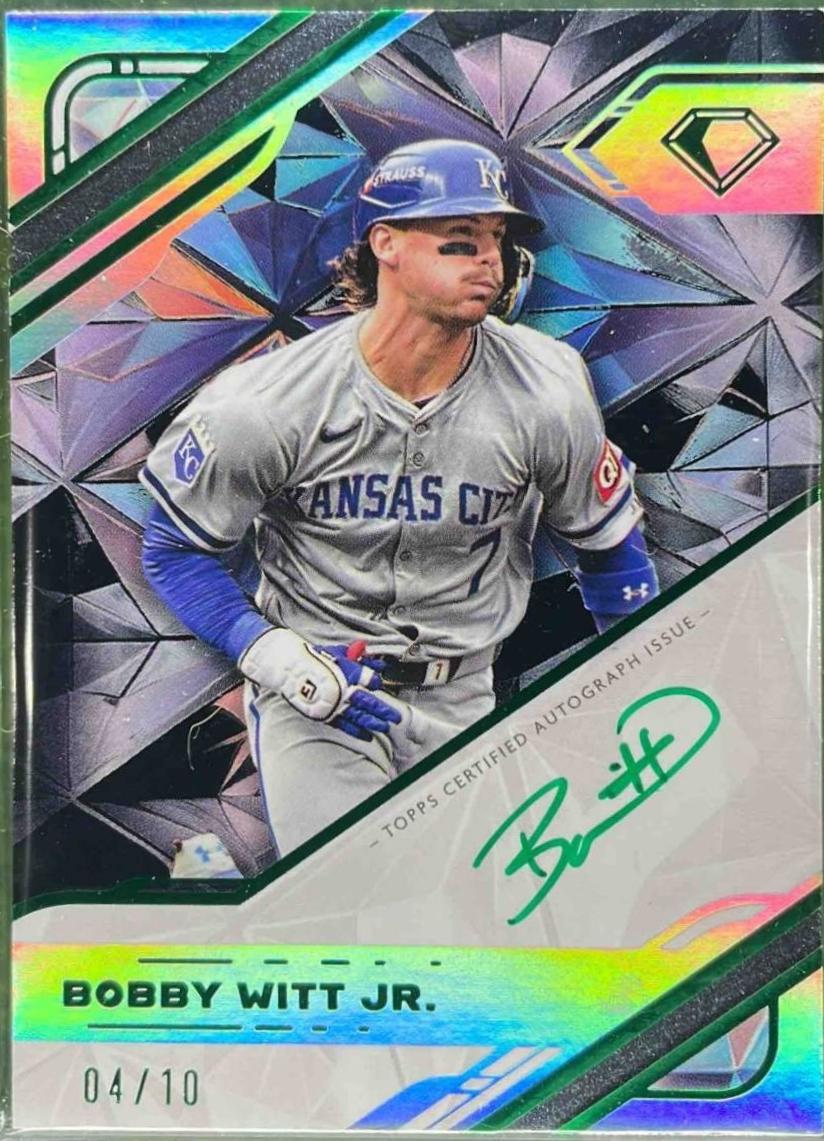 Bobby Witt Jr. [Green Ink Black] #WPA-BWJ
