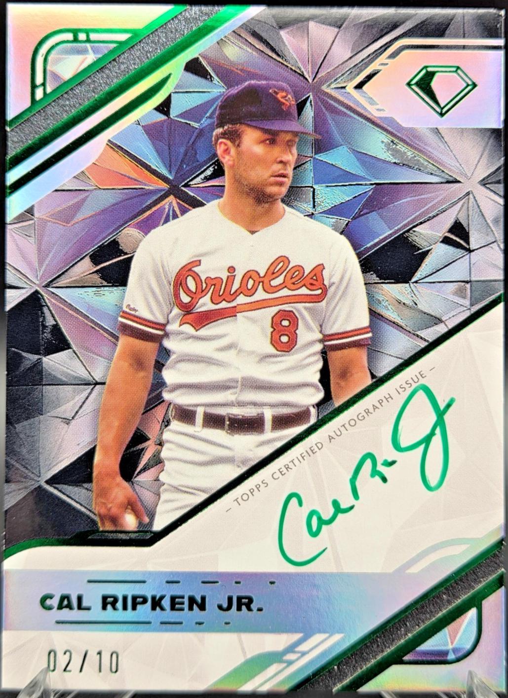 Cal Ripken Jr. [Green Ink Black] #WPA-CRJ