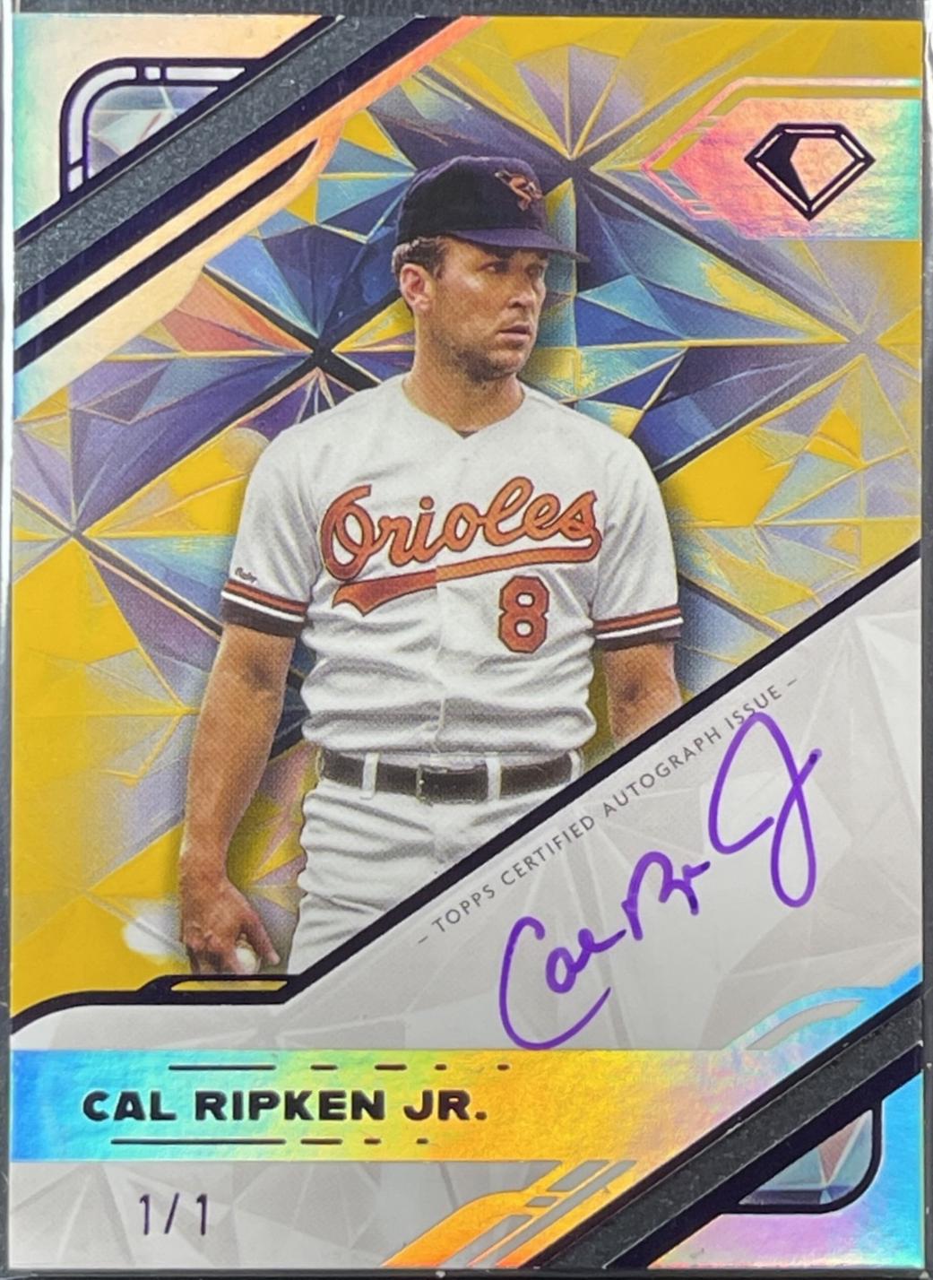 Cal Ripken Jr. [Purple Ink Gold] #WPA-CRJ