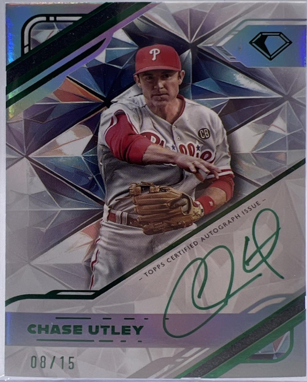 Chase Utley [Purple Ink] #WPA-CU