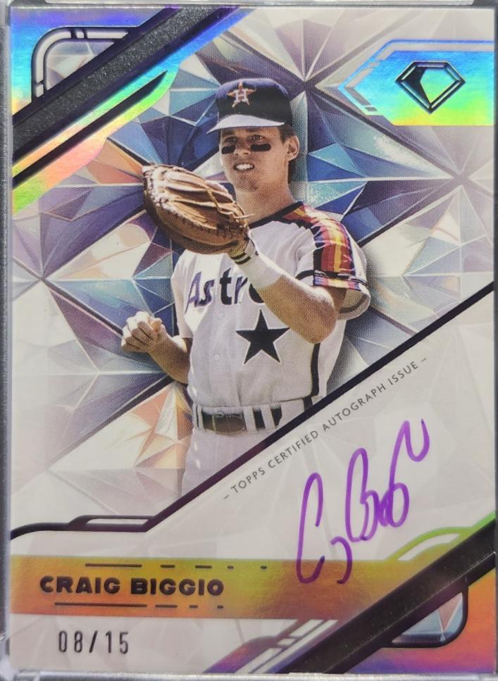 Craig Biggio [Purple Ink] #WPA-CB