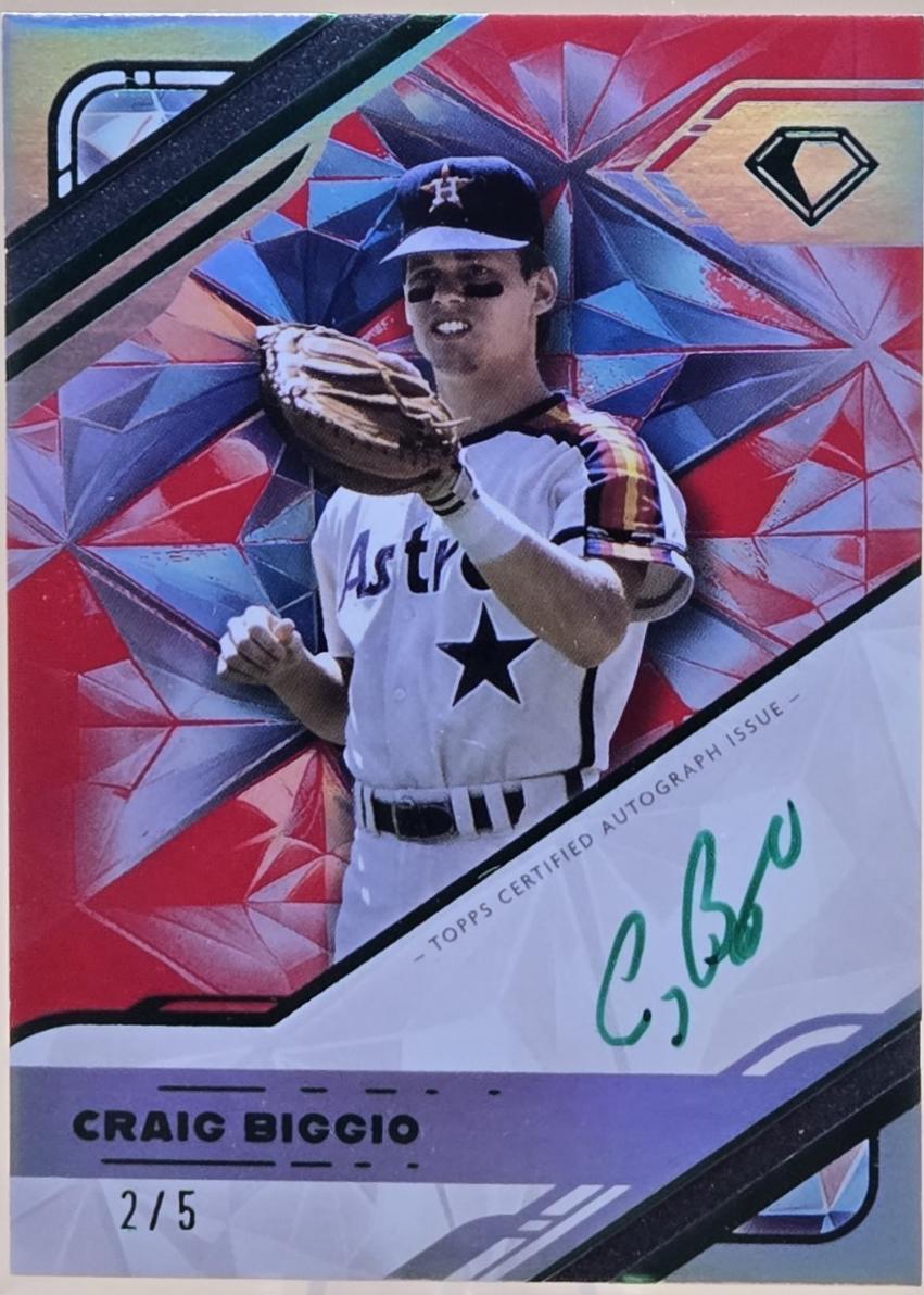 Craig Biggio [Red Ink Red] #WPA-CB