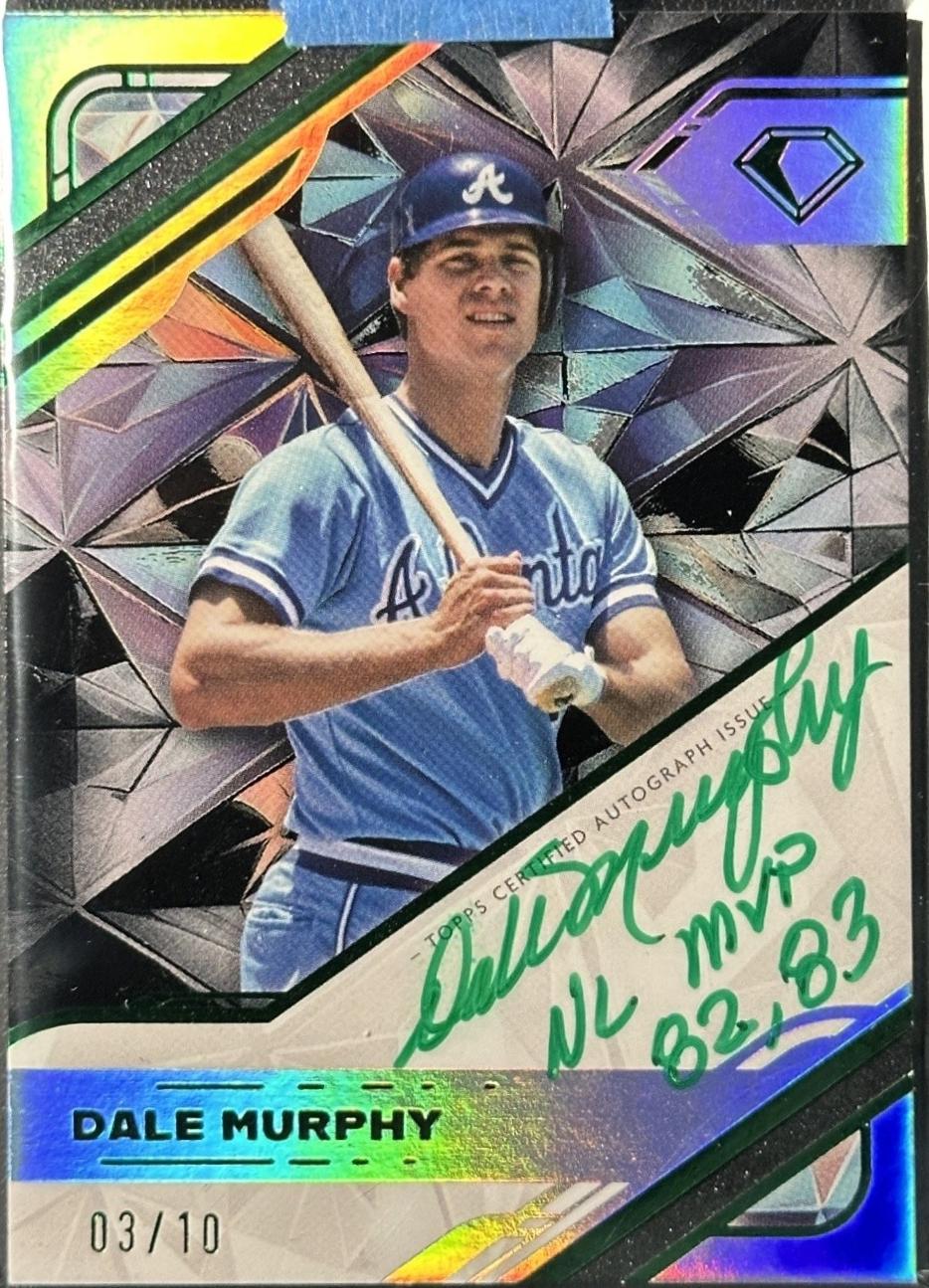 Dale Murphy [Green Ink Black] #WPA-DMU
