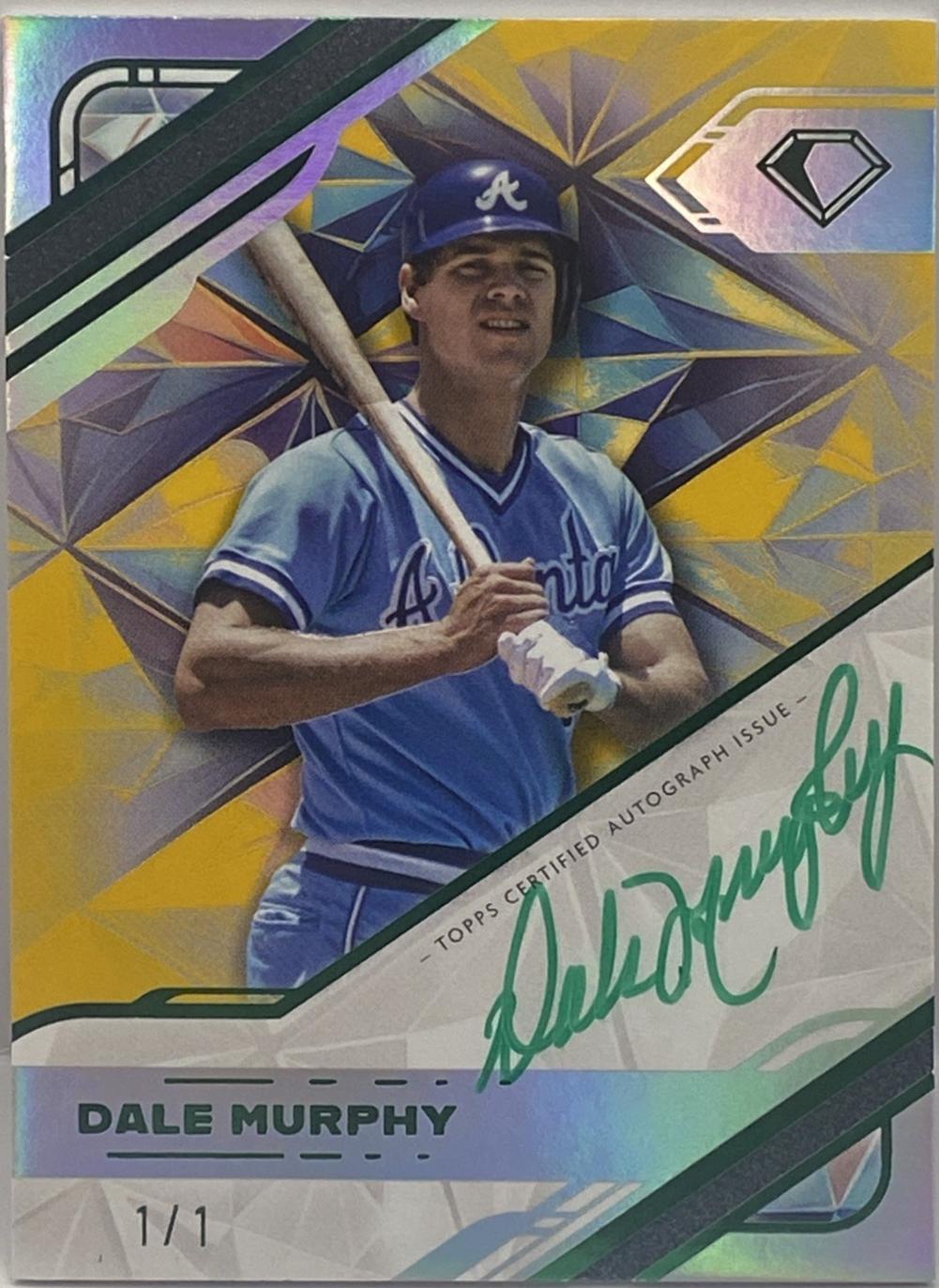 Dale Murphy [Green Ink Gold] #WPA-DMU