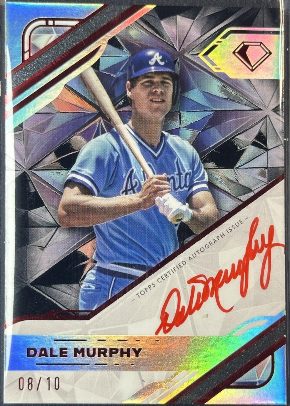 Dale Murphy [Red Ink Black] #WPA-DMU