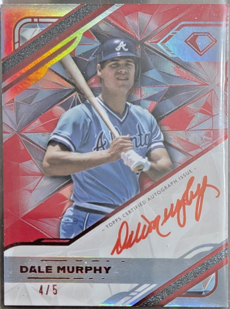 Dale Murphy [Red Ink Red] #WPA-DMU