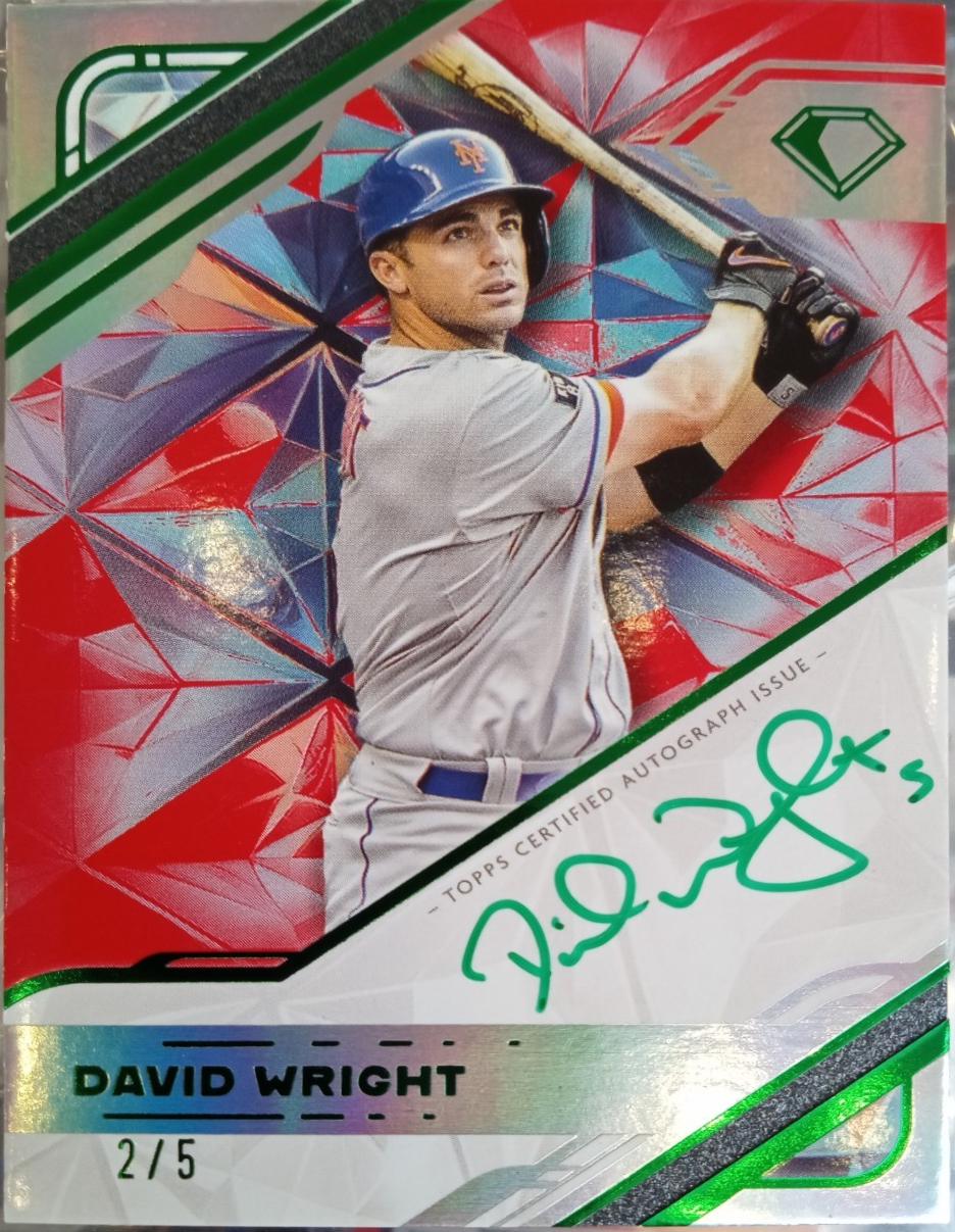 David Wright [Green Ink Red] #WPA-DWR