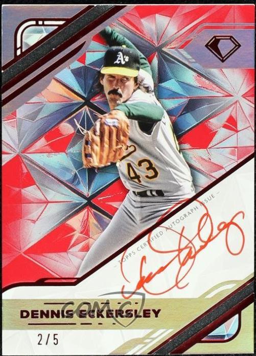 Dennis Eckersley [Red Ink Red] #WPA-DE