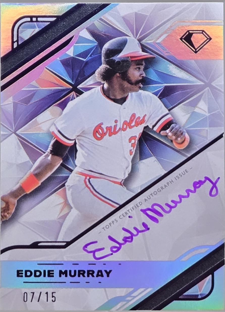 Eddie Murray [Purple Ink] #WPA-EMU