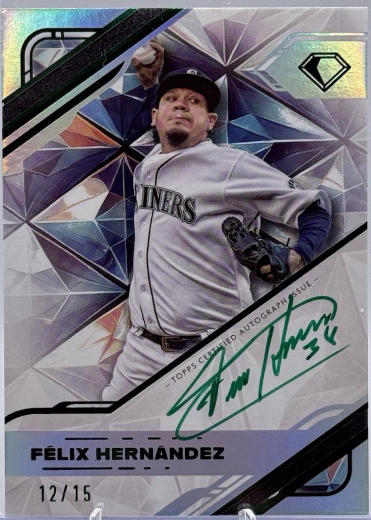Felix Hernandez [Green Ink] #WPA-FH