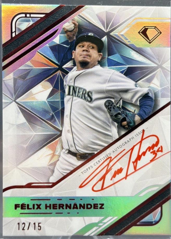 Felix Hernandez [Purple Ink] #WPA-FH
