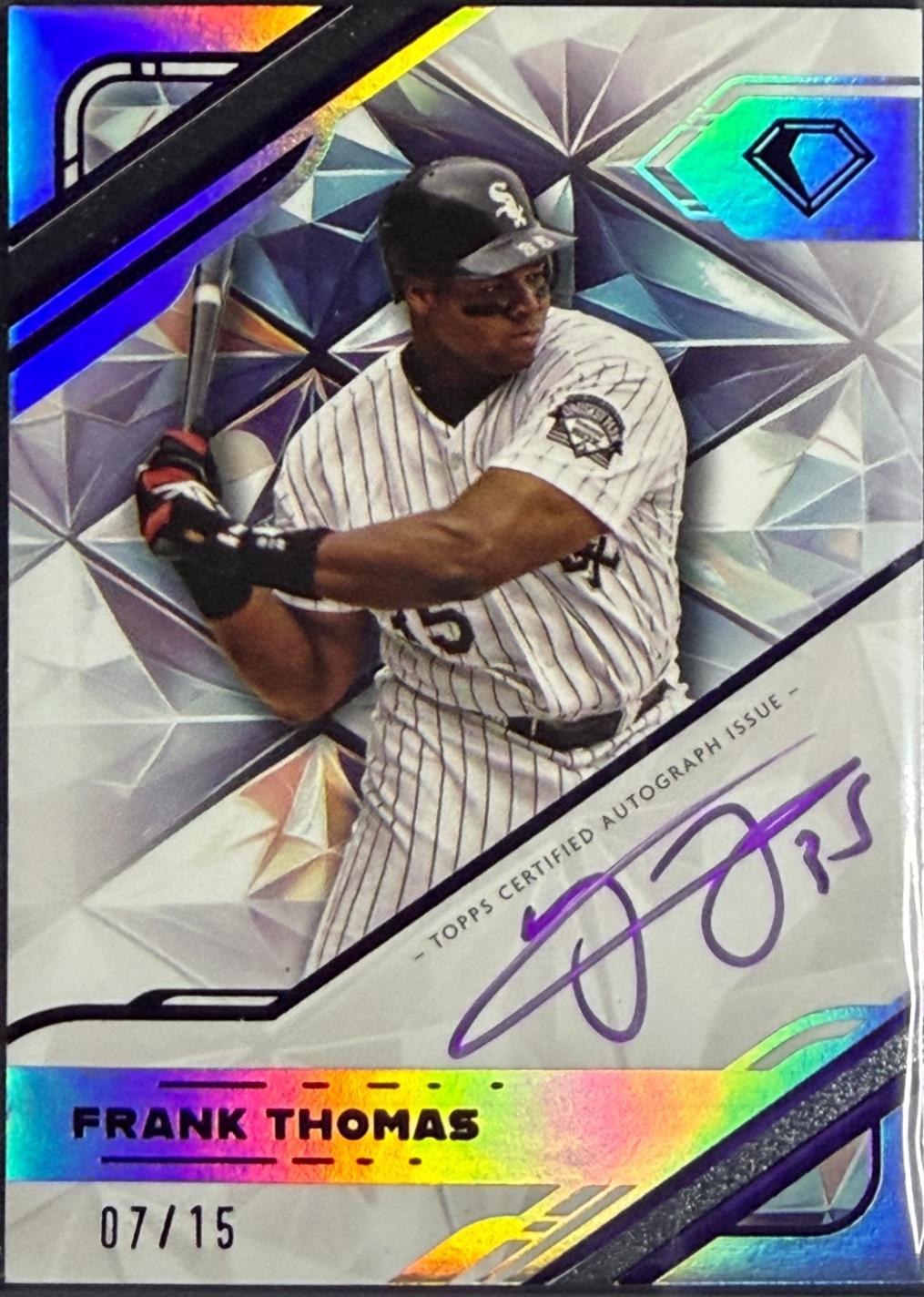 Frank Thomas [Purple Ink] #WPA-FT