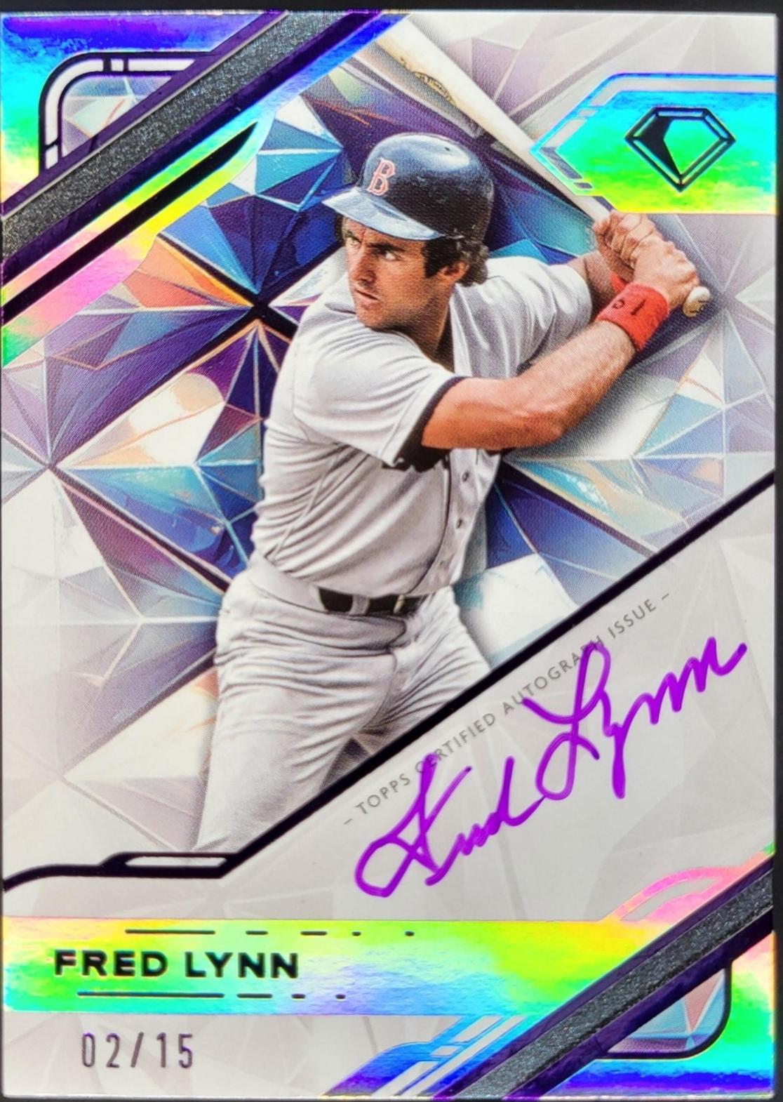 Fred Lynn [Purple Ink] #WPA-FL