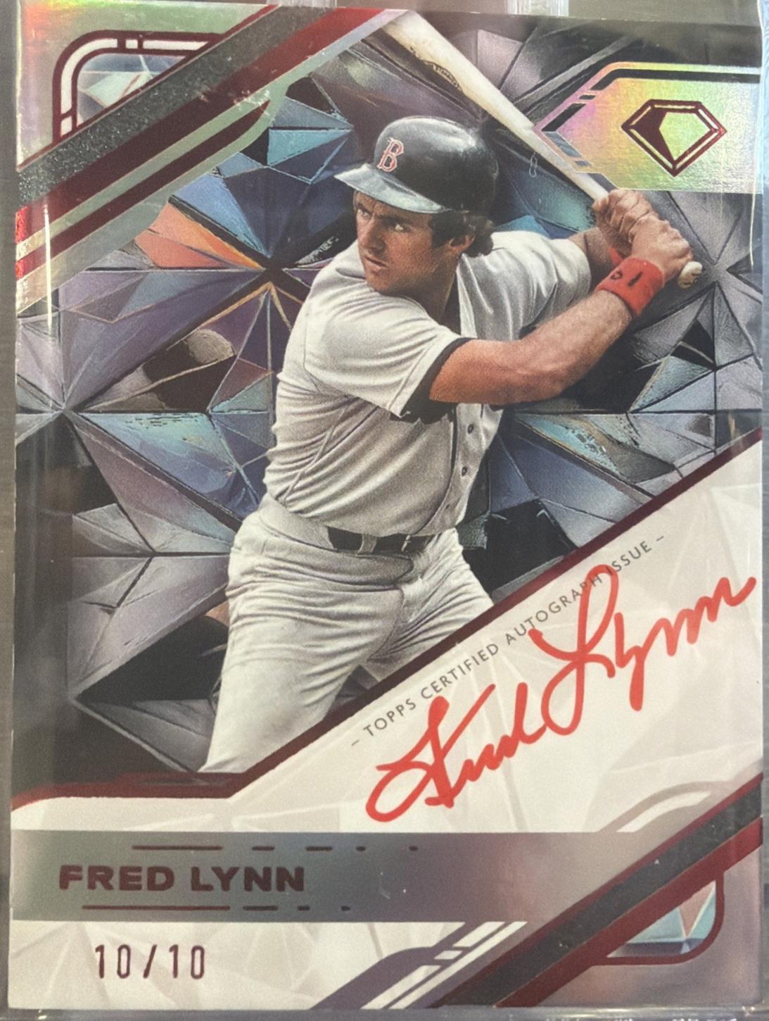 Fred Lynn [Red Ink Red] #WPA-FL