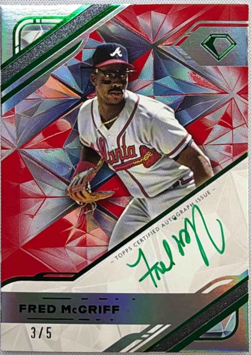 Fred McGriff [Green Ink Red] #WPA-FM