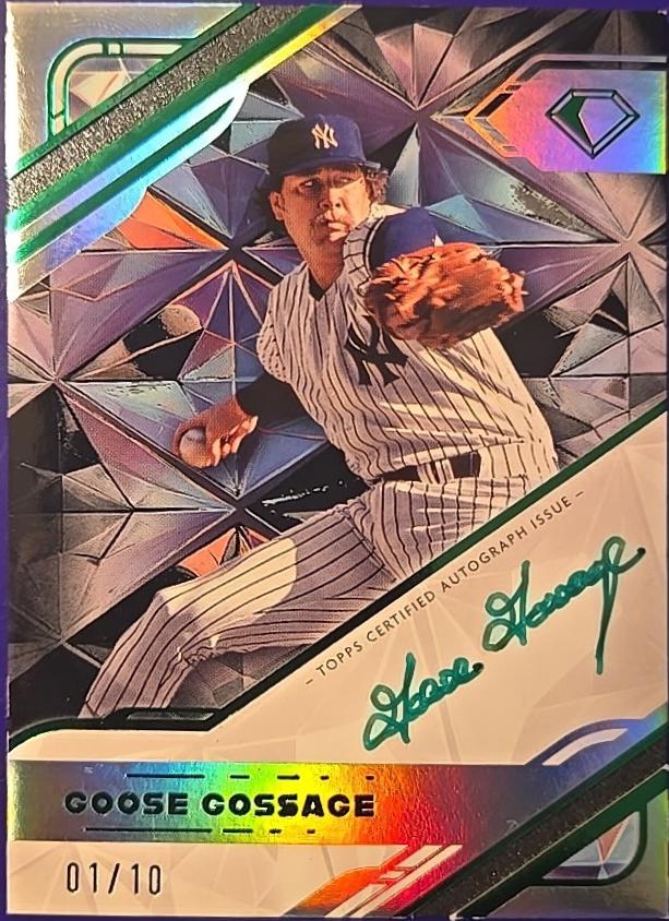 Goose Gossage [Green Ink Black] #WPA-GG