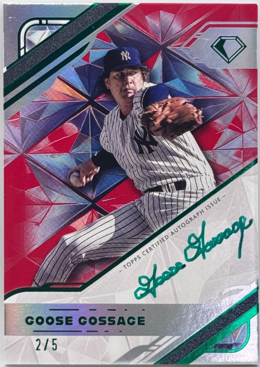 Goose Gossage [Green Ink Red] #WPA-GG