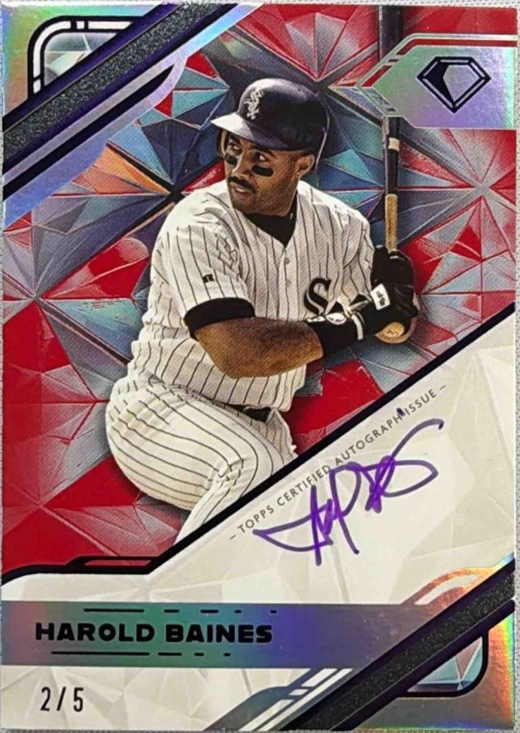 Harold Baines [Red Ink Red] #WPA-HB