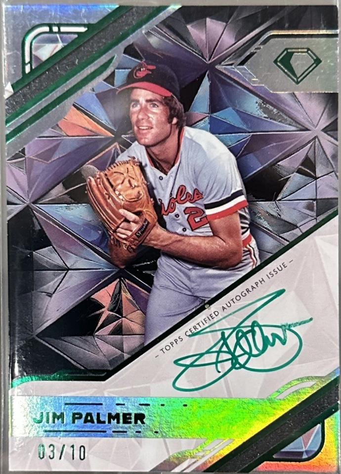 Jim Palmer [Green Ink Black] #WPA-JPA