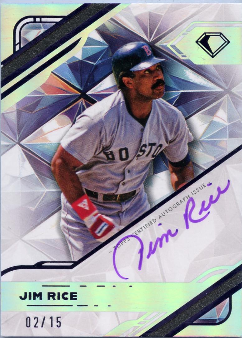 Jim Rice [Purple Ink] #WPA-JR