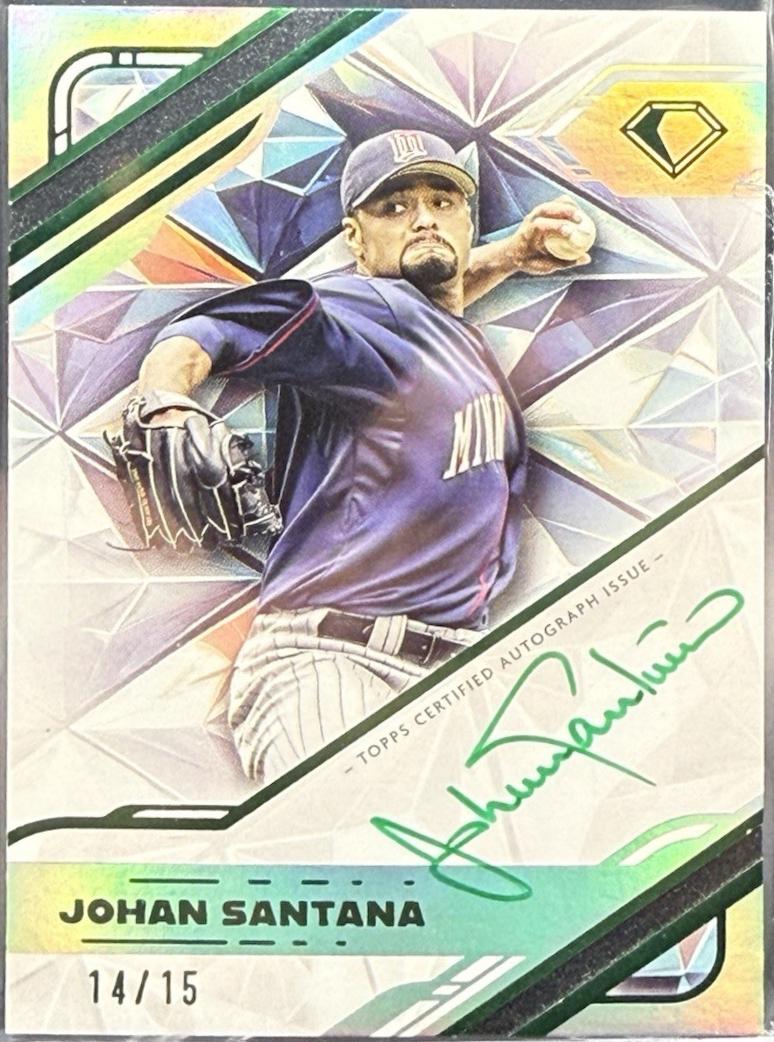 Johan Santana [Purple Ink] #WPA-JSA