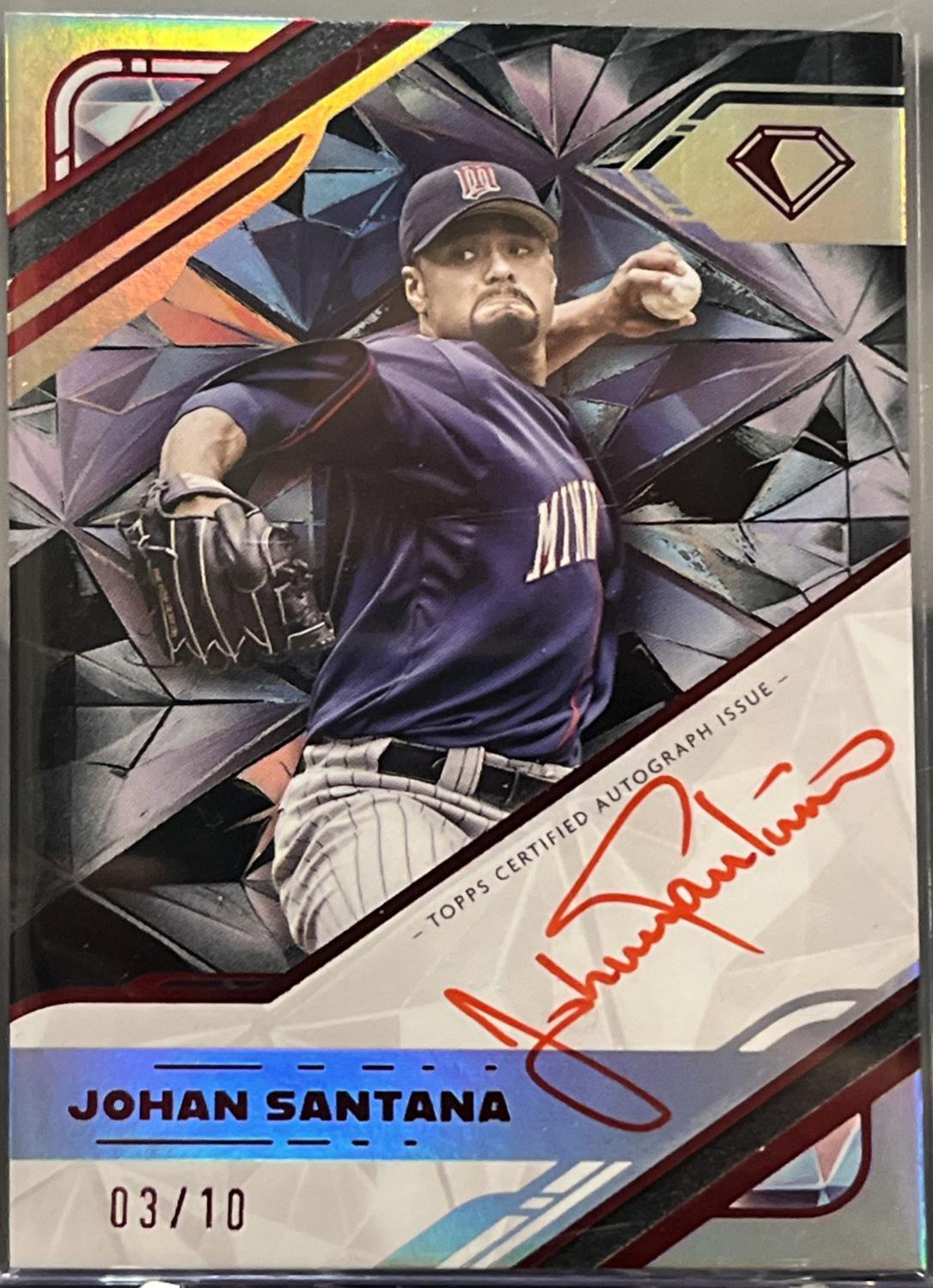 Johan Santana [Red Ink Red] #WPA-JSA