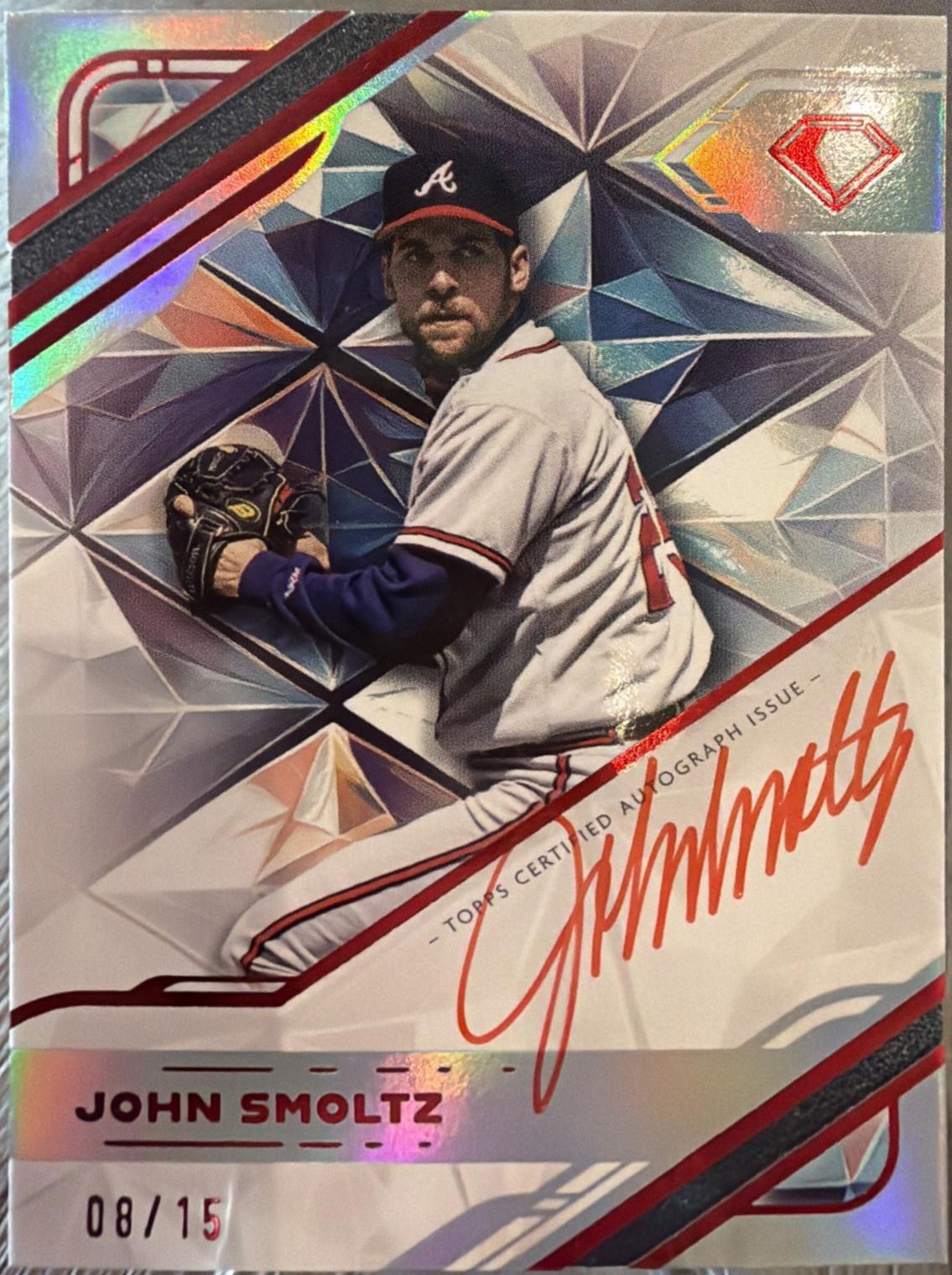 John Smoltz [Red Ink] #WPA-JS