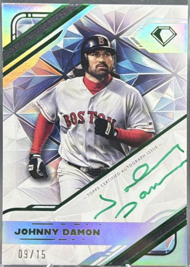 Johnny Damon [Purple Ink] #WPA-JDA